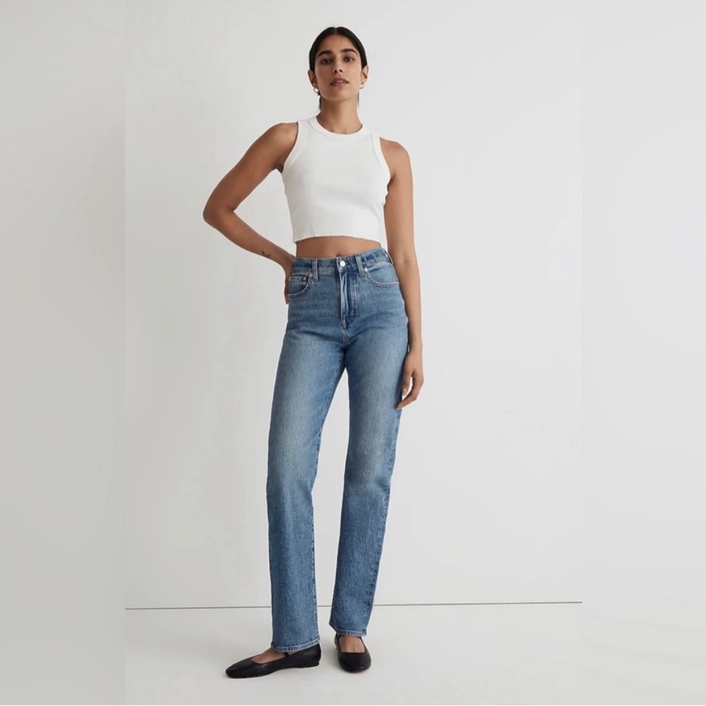 Madewell 90’s Straight Jean- Enmore Wash